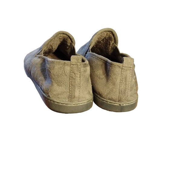 DOCKERS MEN'S GRAY COMFORT ROUND TOE SLIP ON SLIPPERS SIZE 11-12 XL lightly used - Picture 4 of 7